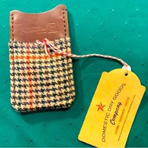 Vintage Pendleton Phone Sleeve, Pocket Protector - NEW